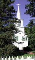 The Congregational Church In the center of Town.